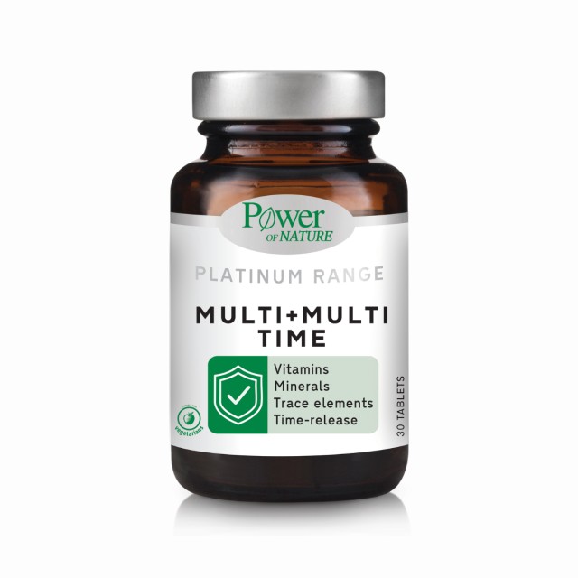 Health Classics Platinum Multi + Multi Time Ισχυρή Πολυβιταμίνη, 30...