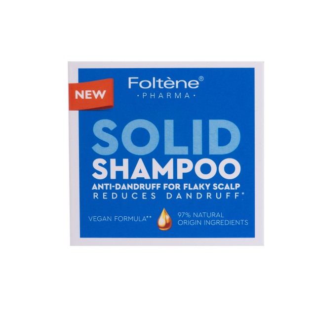 Foltene Solid Shampoo Anti-dandruff Στερεό Σαμπουάν Κατά της Πιτυρί...