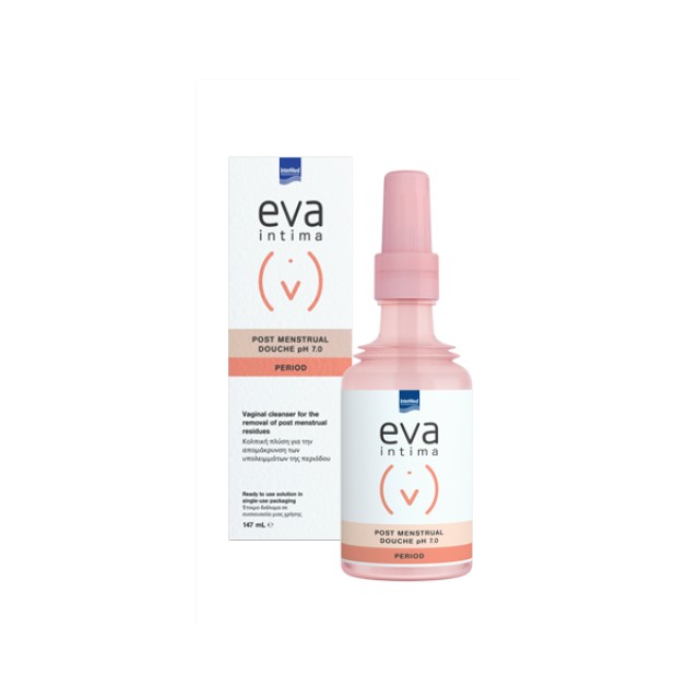 Eva Intima Period Post Menstrual Douche pH 7.0 Καθαρισμός Mετά το Tέλος της Περιόδου, 147ml