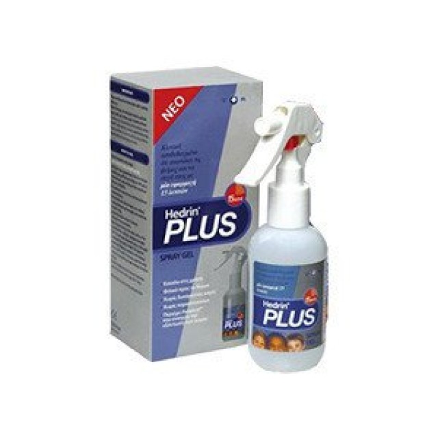 Hedrin Plus Spray Gel Αντιφθειρικό Spray, 100ml