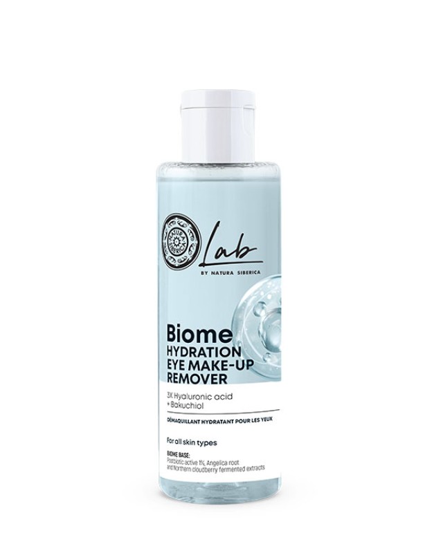 Natura Siberica Lab Biome Hydration Eye Make-Up Remover Καθαριστικό Ματιών, 150ml