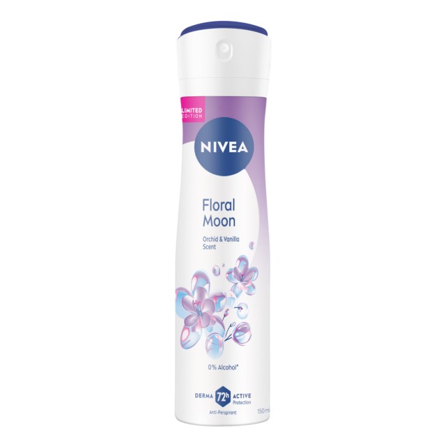 Nivea Deodorant Spray Floral Moon Γυναικείο Αποσμητικό, 150ml