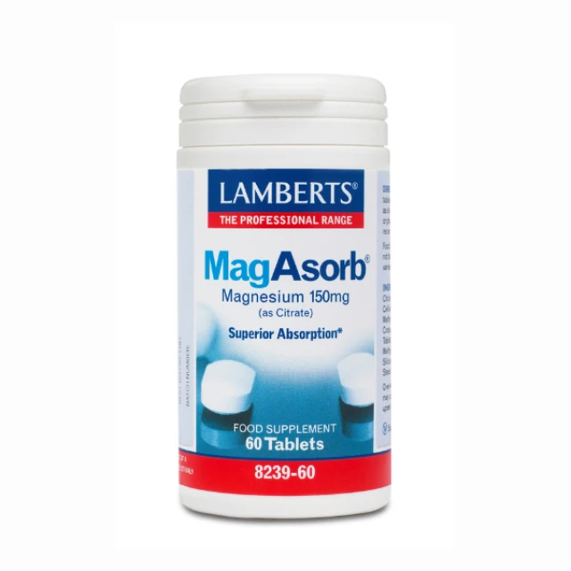 Lamberts Magasorb Magnesium for Bone Health, Nervous System...