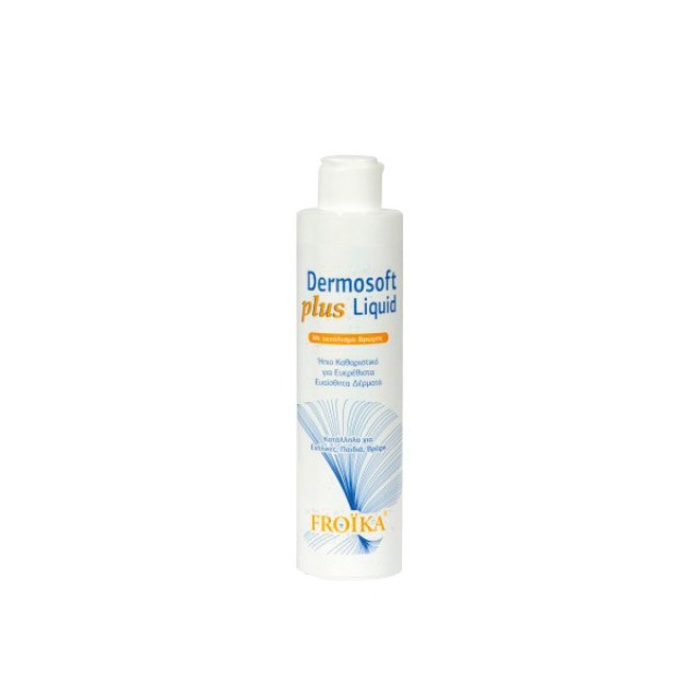 Froika Dermosoft Plus Liquid Υγρό Καθαρισμού Για Πρόσωπο - Σώμα, 200ml