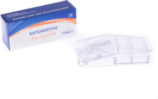 Ag Pharm Cure Pill Cutter Χαποκόπτης 2 Θέσεων, 1 Τεμάχιο