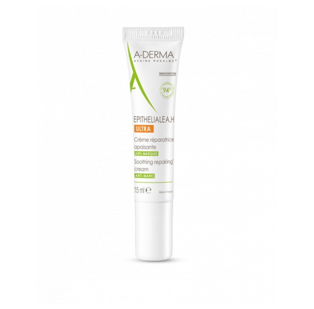 A-Derma Epitheliale A.H. Ultra Soothing Repairing Cream Επανορθωτική Κρέμα Για Πληγές, 15ml