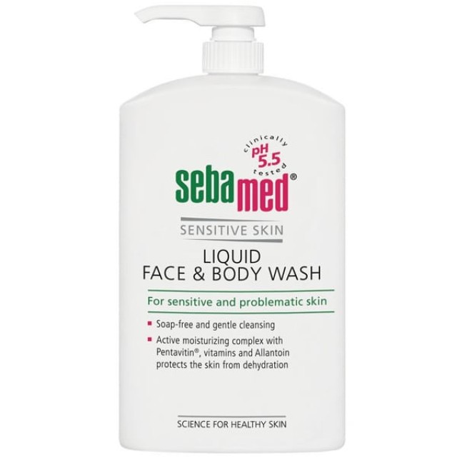 Sebamed Liquid Face & Body Wash Ήπιο Καθαριστικό Προσώπου και Σώματ...