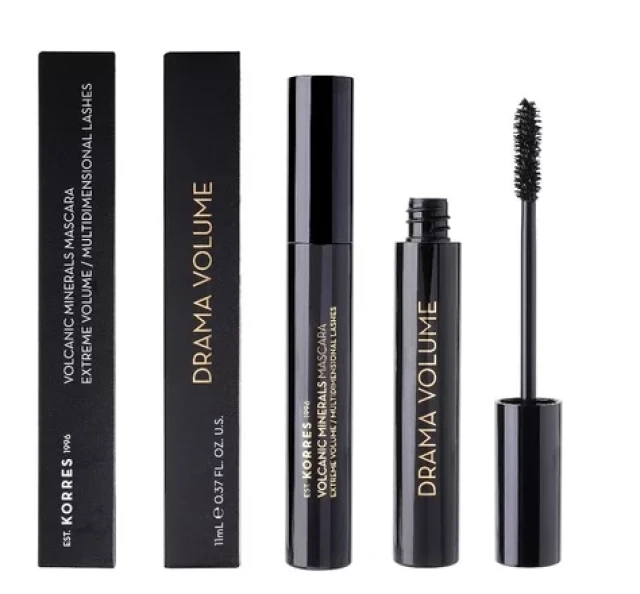 Korres Volcanic Minerals Drama Volume Mascara for Maximum Volume No 0...