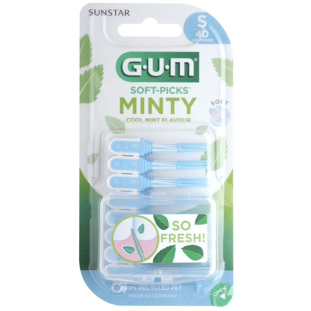 Gum Soft-Picks Comfort Flex Cool Mint Small Μεσοδόντια Βουρτσάκια, ...