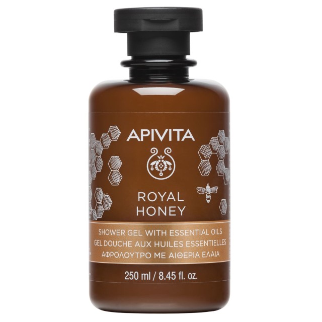 Apivita Royal Honey Shower Gel με Essential Oils Αφρόλουτρο, 250ml
