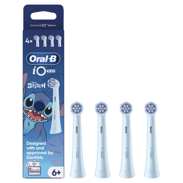 Oral-B iO Kids Disney Stitch Ηλεκτρική Ανταλλακτικές Κεφαλές Ηλεκτρ...