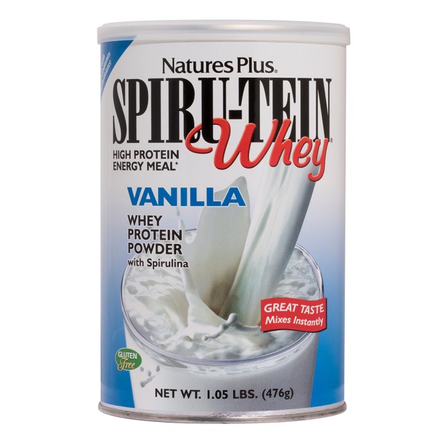 Natures Plus Spiru-Tein Whey Βανίλια, 476gr