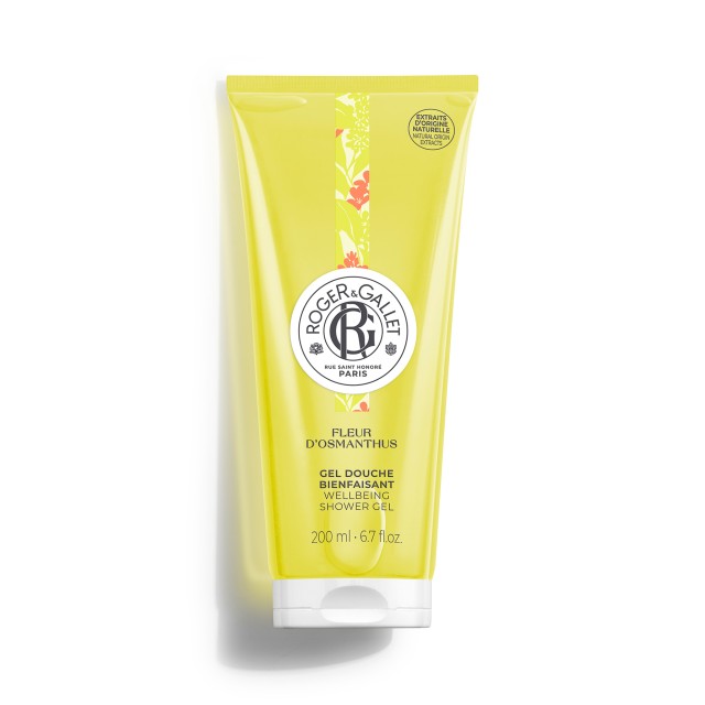 Roger & Gallet Fleur d Osmanthus Αφρόλουτρο Gel Σώματος με Άρωμα Όσμανθος, 200ml