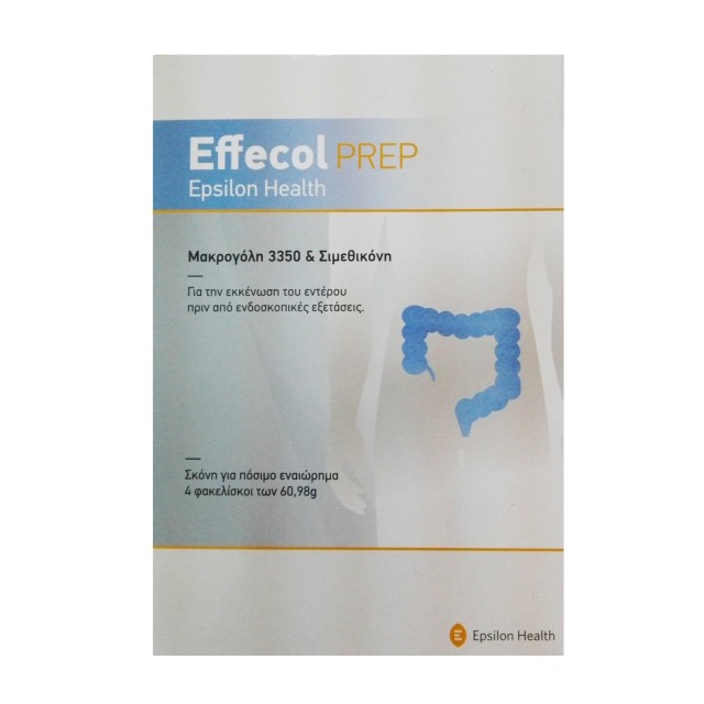 Epsilon Health Effecol Prep Για Την Εκκένωση Του Εντέρου 4 Φακελίσκοι