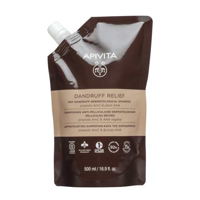 Apivita Dandruff Relief Δερματολογικό Σαμπουάν κατά της Ξηροδερμίας...