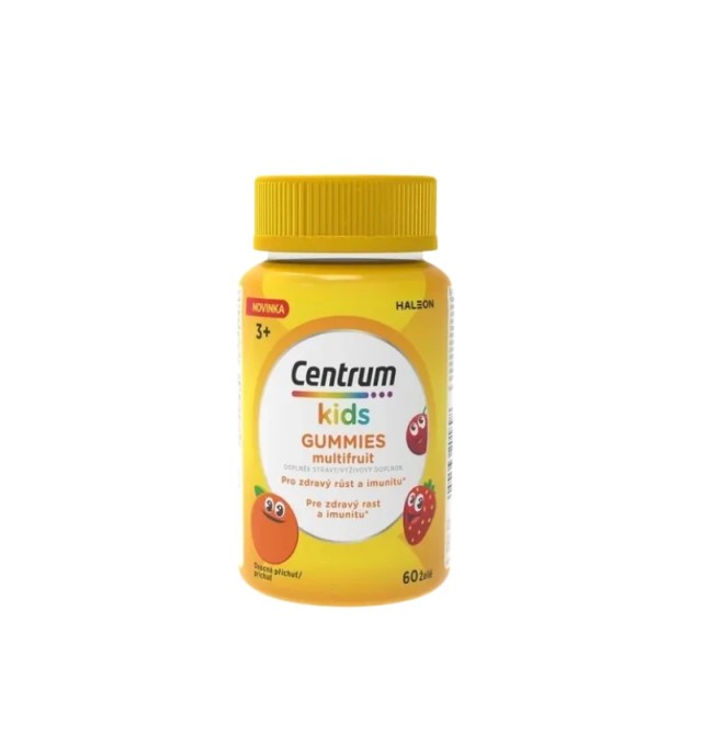 Centrum Kids Gummies Multifruit Παιδικό συμπλήρωμα διατροφής, 60 ζελεδάκια