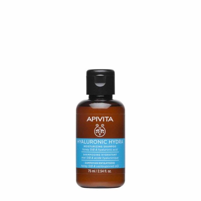 Apivita Hyaluronic Hydra Τravel Size Σαμπουάν Ενυδάτωσης με Honey S...