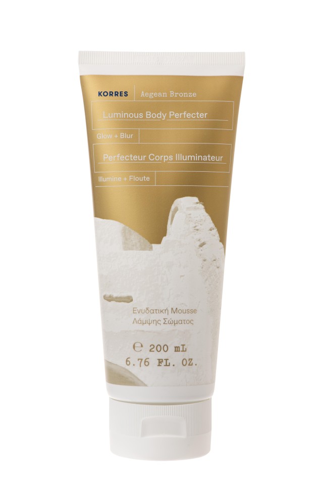 Korres Aegean Bronze Ενυδατική Mousse Λάμψης Σώματος, 200ml