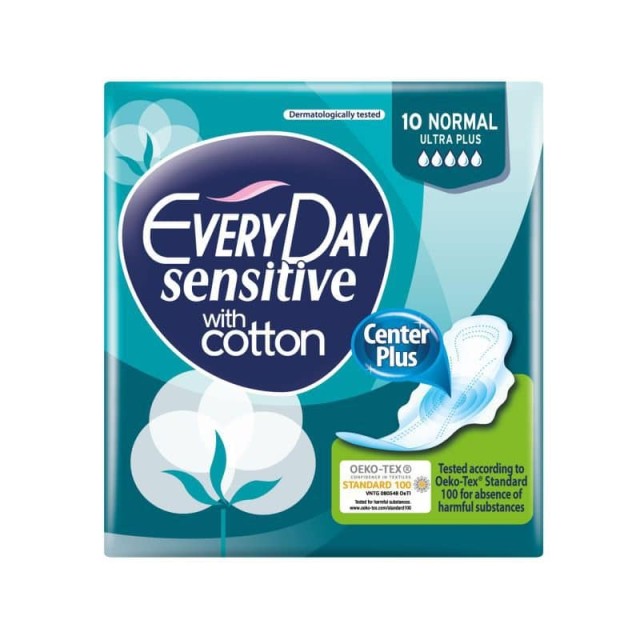 Every Day Sensitive Normal Ultra Plus, 10 Τεμάχια