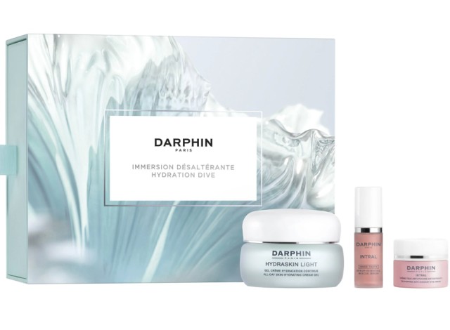 Darphin Πακέτο Προσφοράς Hydration Dive Hydraskin Light Cream Gel & Intral Serum & De-Puffing Anti-Oxidant Eye Cream