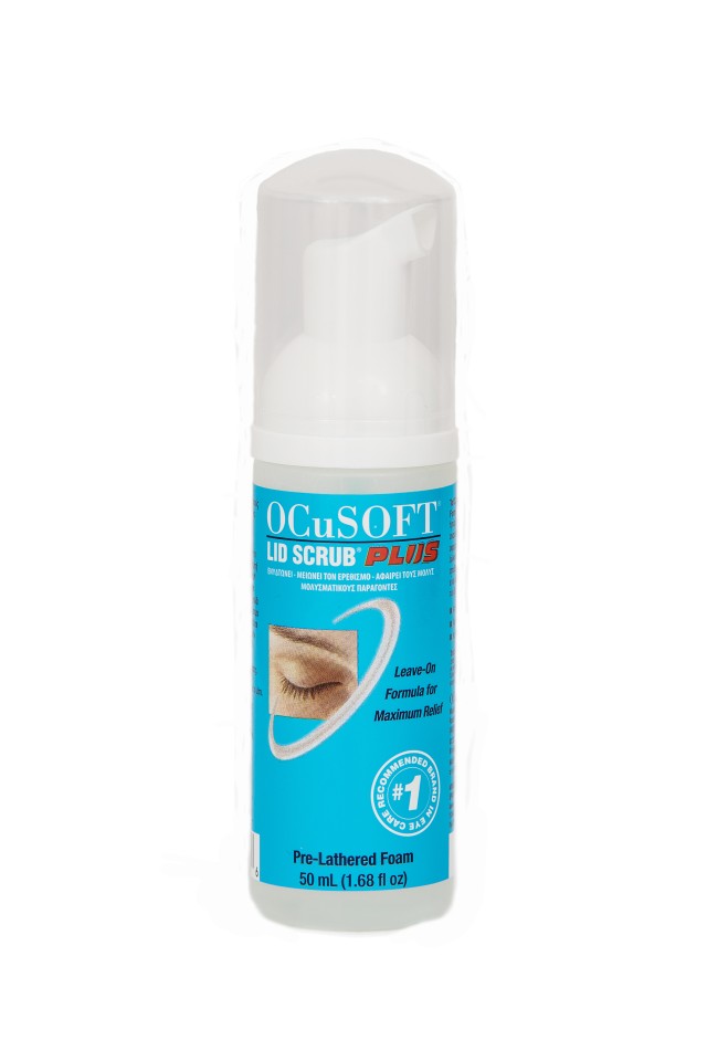 Ocusoft Lid Scrub Foam Cleanser Αφρός Καθαρισμού Βλεφάρων, 50ml