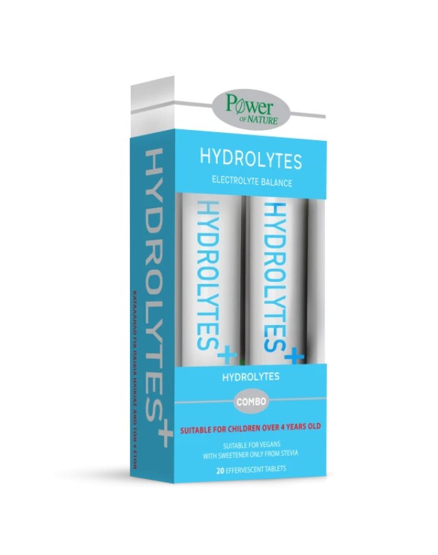Power Health Promo Hydrolytes Συμπλήρωμα Ηλεκτρολυτών, 20 + 20 Aναβ...
