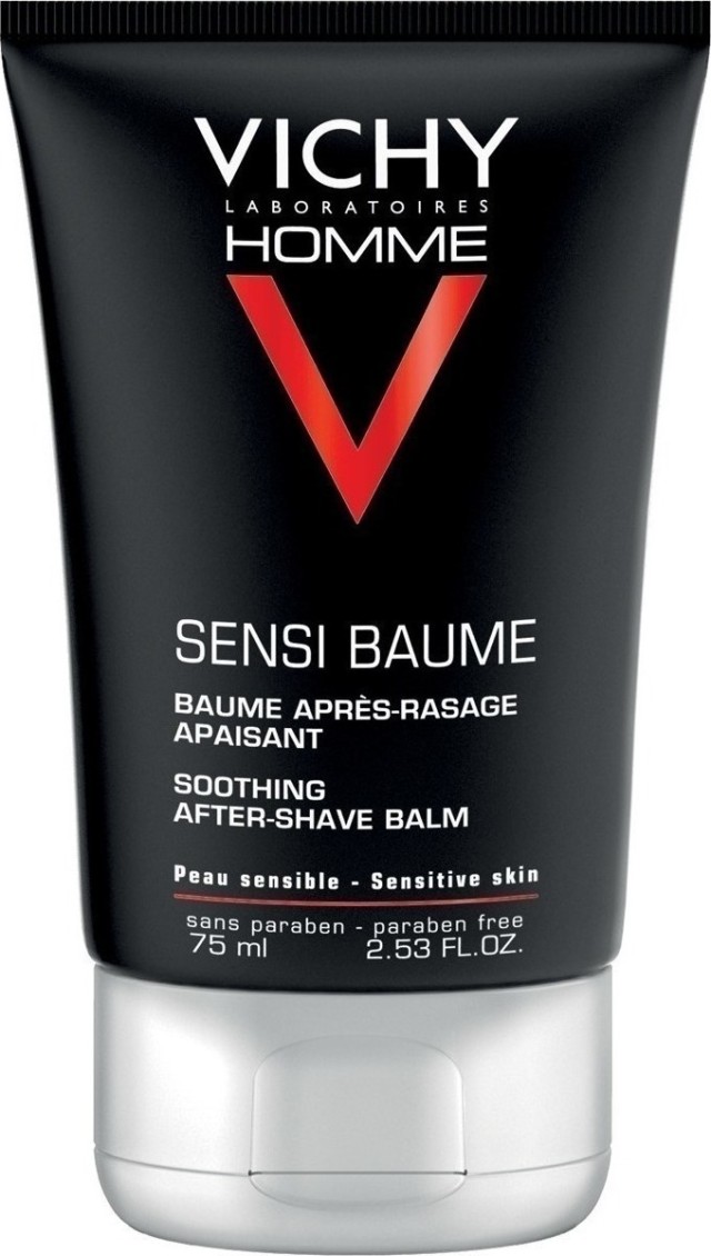 Vichy Homme Sensi Baume After Shave Για Μετά Το Ξύρισμα, 75ml