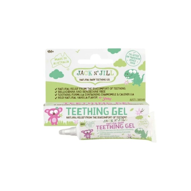 Jack N Jill Baby Gum & Tooth Gel Βρεφικό Τζελ Οδοντοφυΐας για Ούλα ...