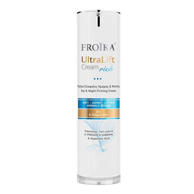 Froika Ultralift Cream Rich Συσφικτική Κρέμα Ημέρας - Νυκτός, 40ml