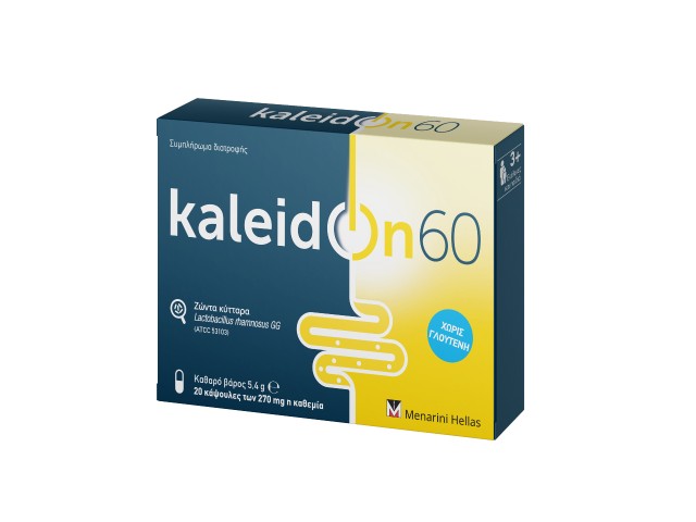 Kaleidon 60 270mg Προβιοτικό Συμπλήρωμα Διατροφής, 20 Κάψουλες