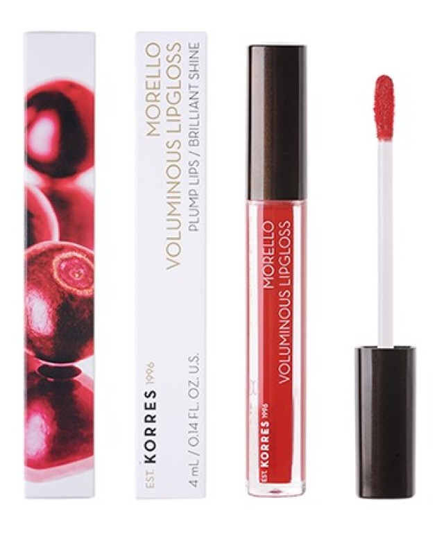 Korres Morello Voluminous Lip Gloss 54 Real Red, 4ml