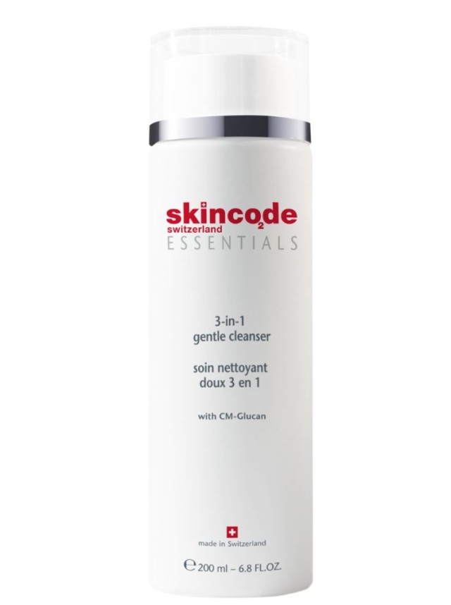 Skincode 3 in 1 Gentle Cleanser Γαλάκτωμα Καθαρισμού Και Ντεμακιγιάζ, 200ml