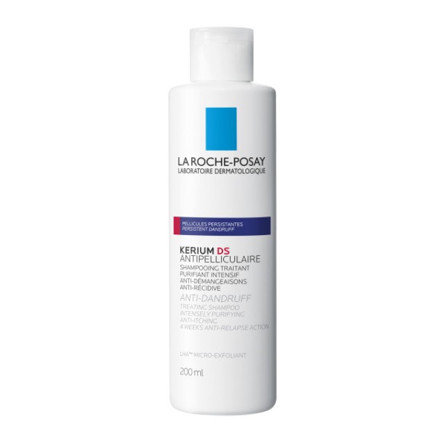 La Roche Posay Kerium Ds Anti-Dandruff Σαμπουάν Κατά της Πιτυρίδας, 200ml