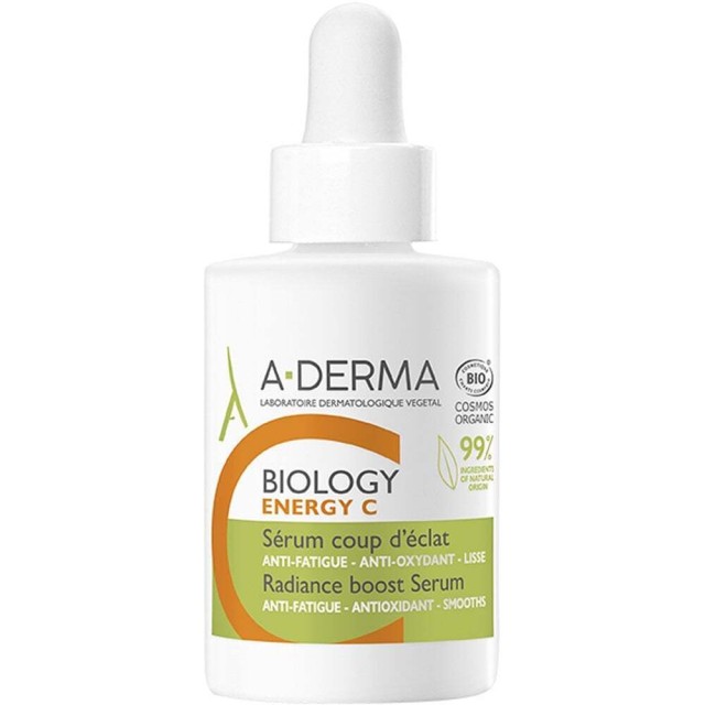 A-Derma Biology Serum Προσώπου με Βιταμίνη C για Λάμψη, 30ml