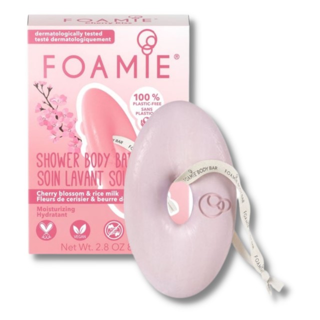 Foamie Body Bar Cherry Kiss για θρέψη 80gr