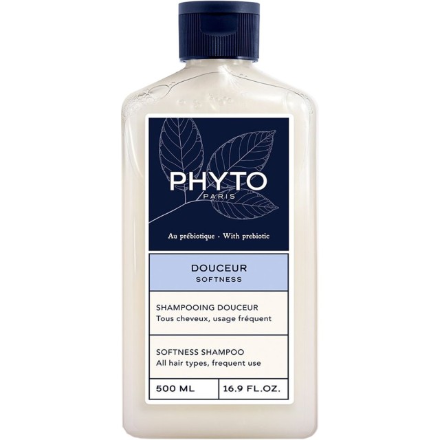 Phyto Douceur Softness Shampoo for All Hair Types Σαμπουάν για Απαλά και Λαμπερά Μαλλιά, 500ml