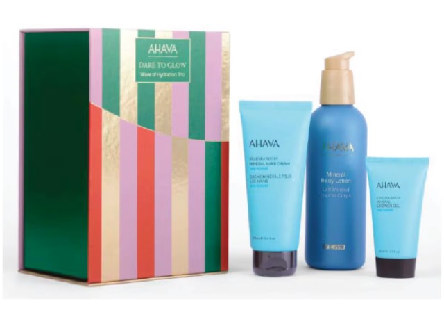 Ahava Dare to Glow Wave of Hydration Trio με Mineral Sea-Kissed Bod...