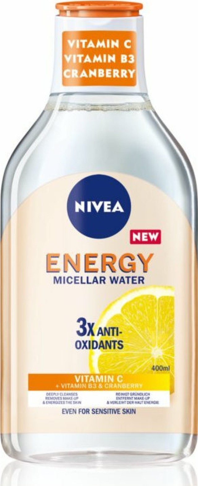 Nivea Micellar Water Καθαρισμού με Βιταμίνη C, 400ml