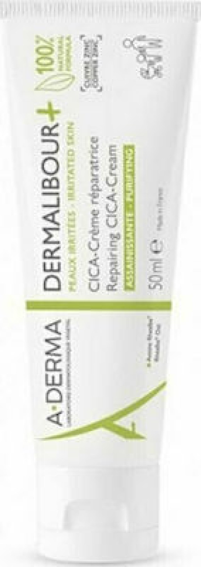 A-Derma Dermalibour Cica-Cream Εξυγιαντική Επανορθωτική Κρέμα 50ml