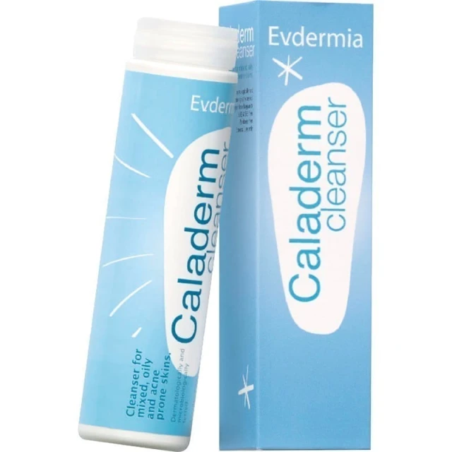 Evdermia Caladerm Cleanser Cleansing Fluid for Combination Oily Skin...