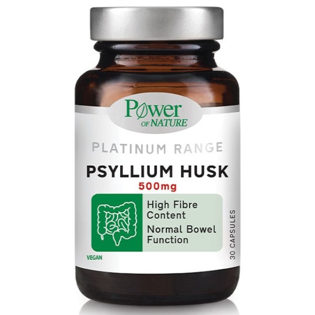 Power of Nature Platinum Range Psyllium Husk Συμπλήρωμα Διατροφής Μ...