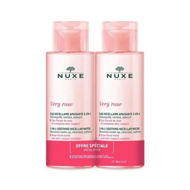 Nuxe Promo Very Rose 3-in-1 Soothing Micellar Water Μικυλλιακό Νερό...