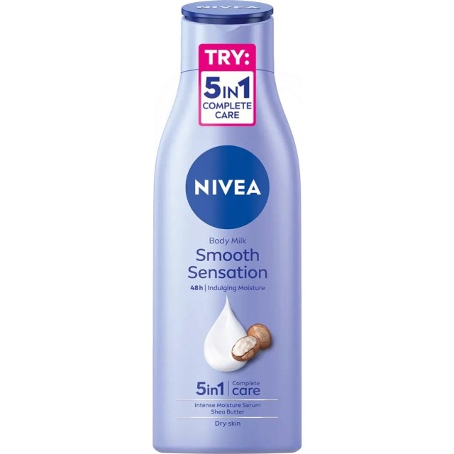 Nivea Smooth Sensation Γαλάκτωμα Σώματος για Ξηρή Επιδερμίδα, 250ml
