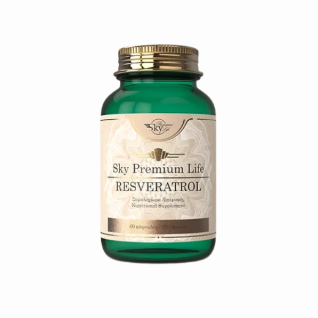 Sky Premium Life Resveratrol Dietary Supplement with Resveratrol, ...