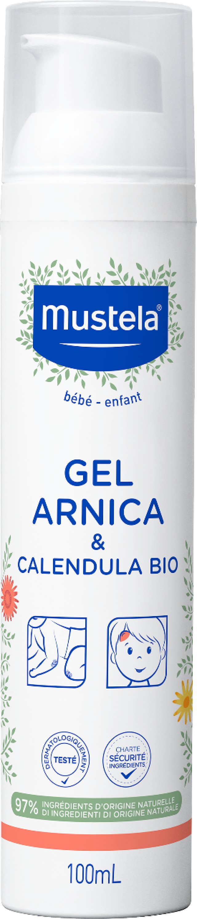 Mustela Gel Arnica & Calendula τζελ Άρνικας Με Βιολογική Καλέντουλα 100ml