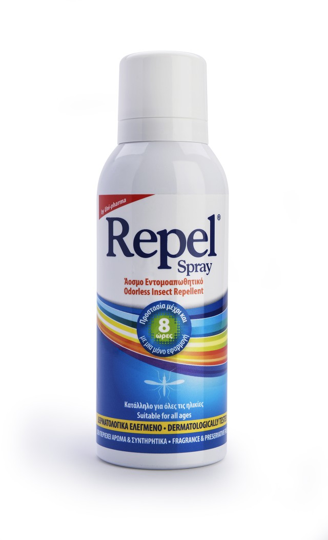 Repel Spray Άοσμο Εντομοαπωθητικό Σπρέι, 100ml