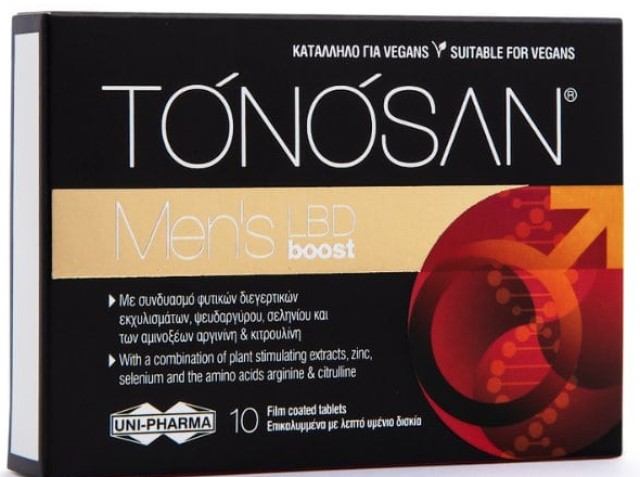 Tonosan Mens LBD Boost για την Ανδρική Σεξουαλική Υγεία, 10tabs
