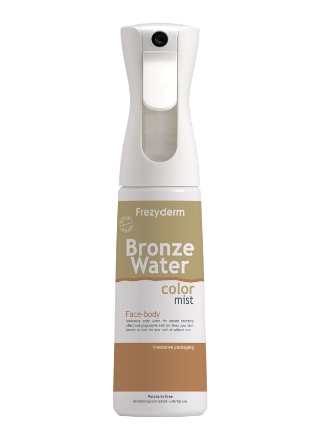 Frezyderm Water Color Mist Bronze Αυτομαυριστικό Spray για Πρόσωπο - Σώμα, 300ml