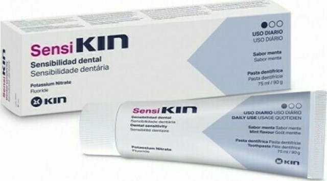 Kin SensiKin Οδοντόκρεμα Οδοντικής Υπερευαισθησίας Με Γεύση Μέντα, 75ml