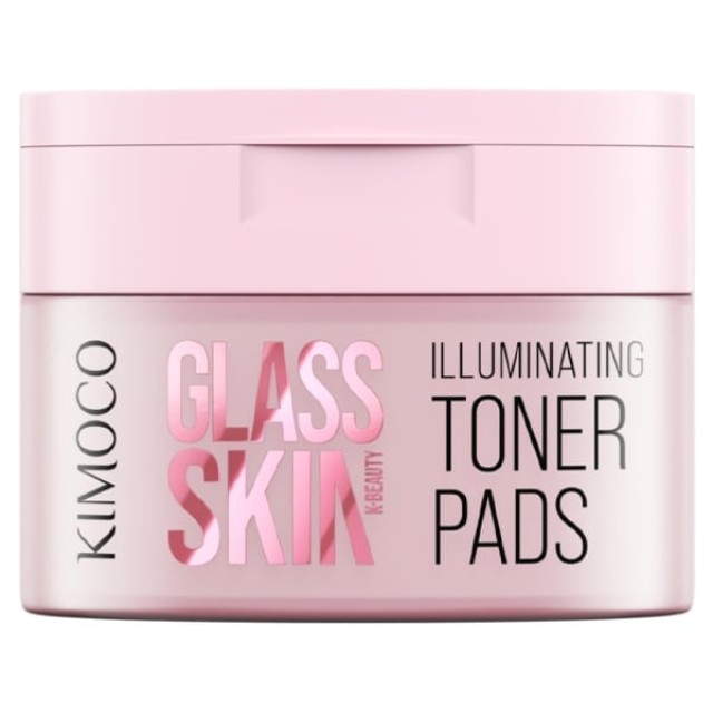 Kimoco Glass Skin Illuminating Toner Pads Εμποτισμένα Δισκία για Τό...